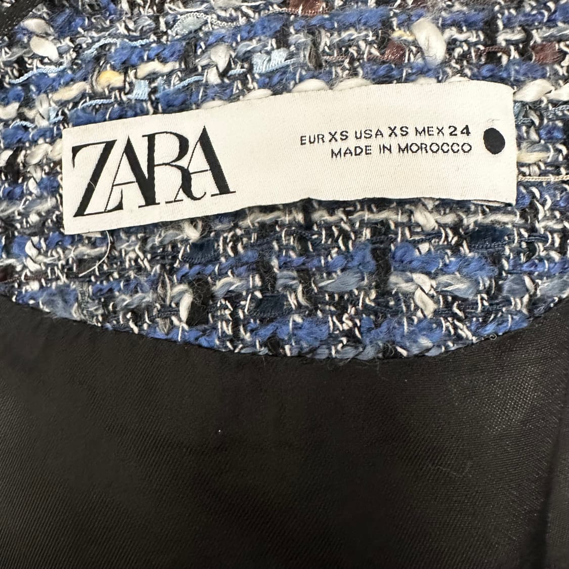 ZARA 자라 여성 트위드 자켓 상하의 세트 XS 상품이미지8
