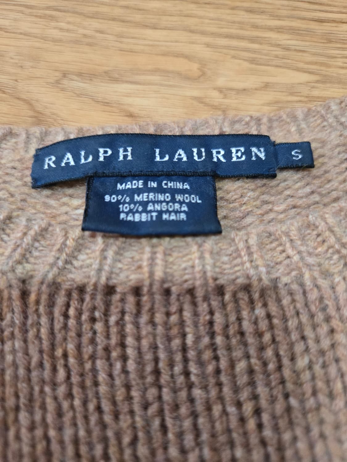 폴로 랄프로렌 여성 정품 보카시 울 니트 상품이미지5