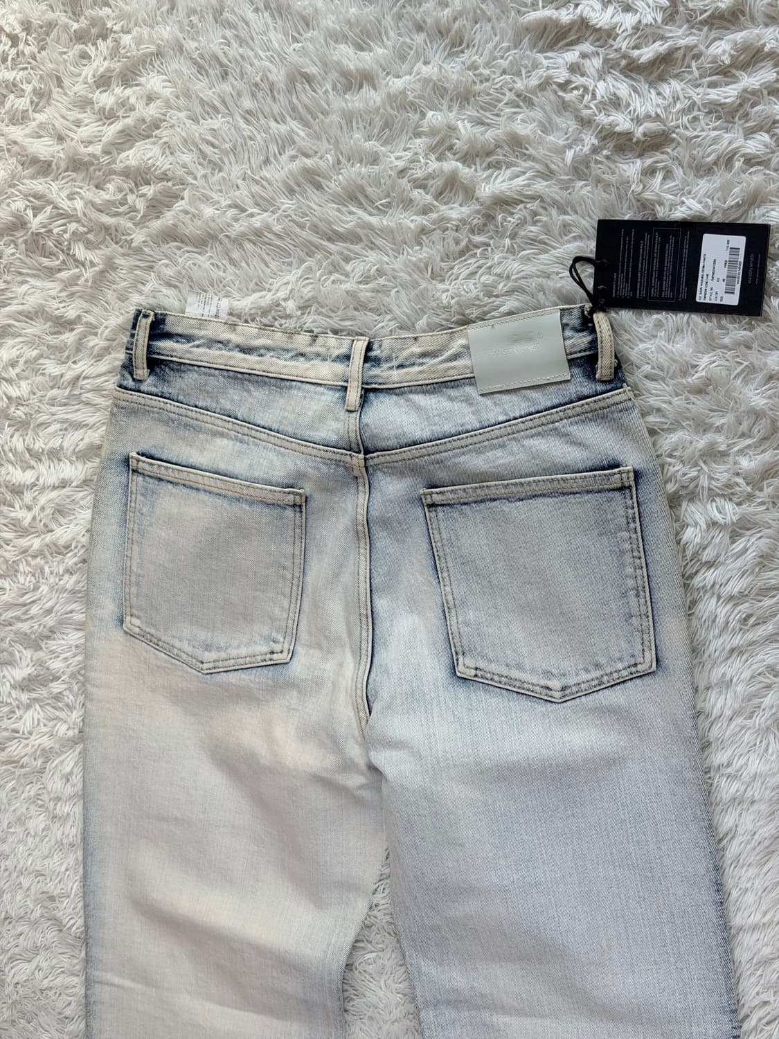 메종미네드 아이스 반 워싱 데님 팬츠 상품이미지6