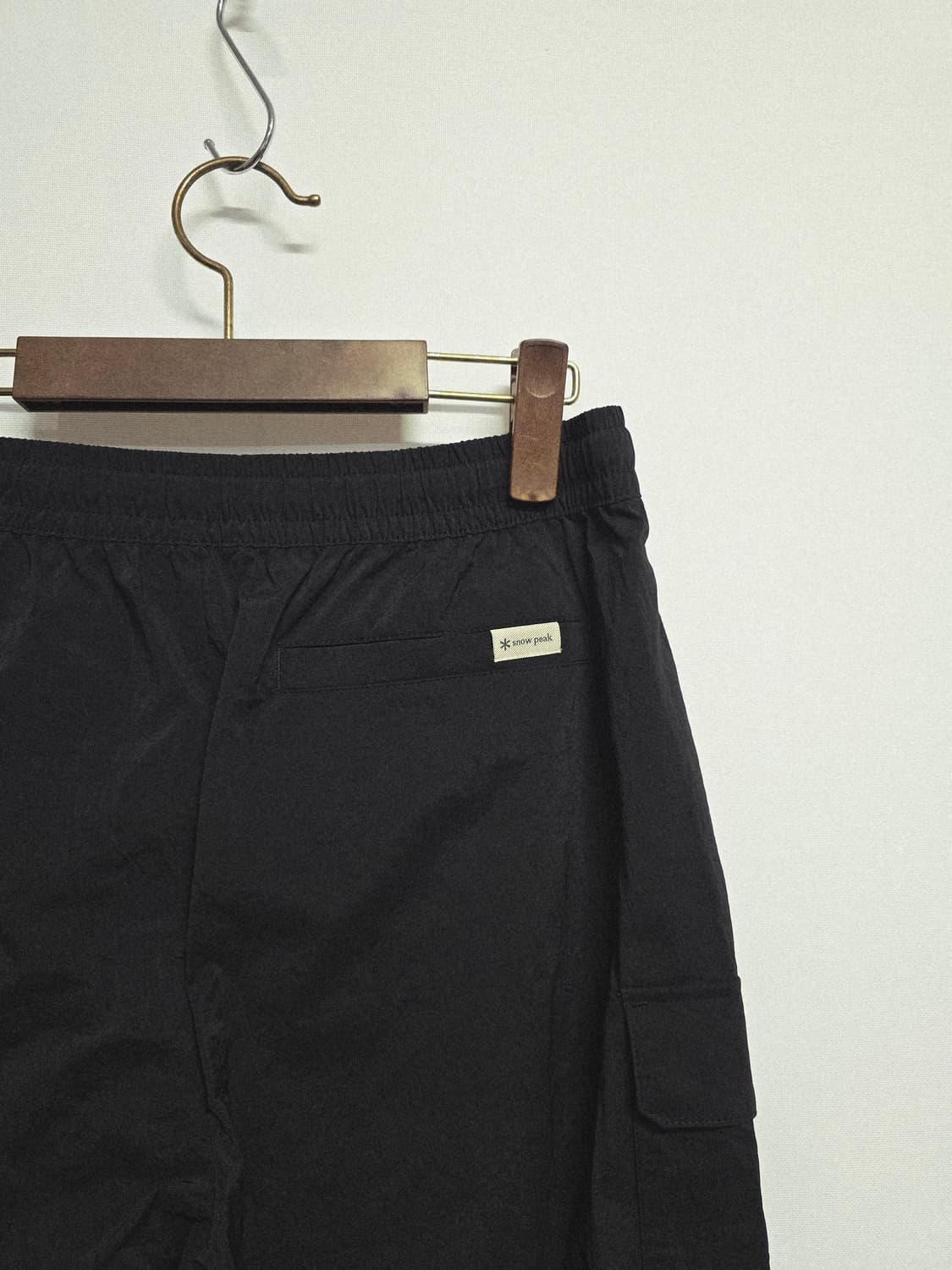스노우피크 블랙 카고 조거 트레이닝 바지 상품이미지5