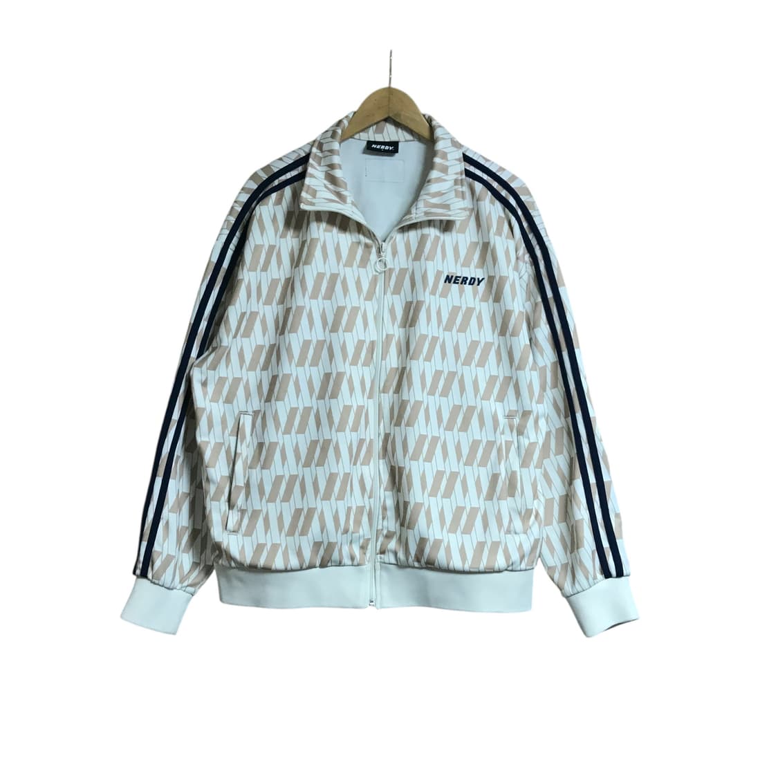 널디 패턴 트랙탑져지 상품이미지1