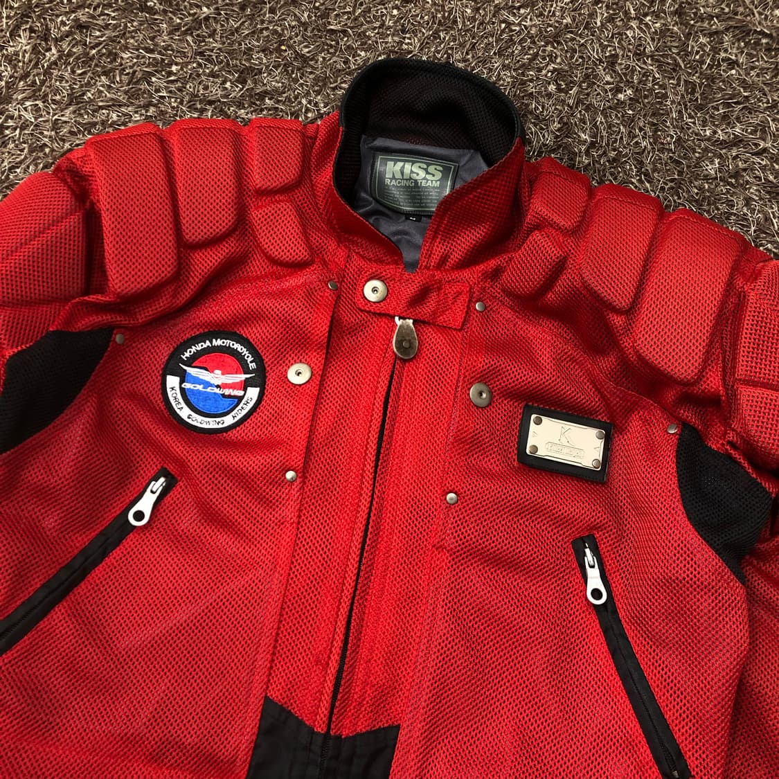 KISS RACING 모터사이클 레이싱 바이커 자켓 상품이미지2