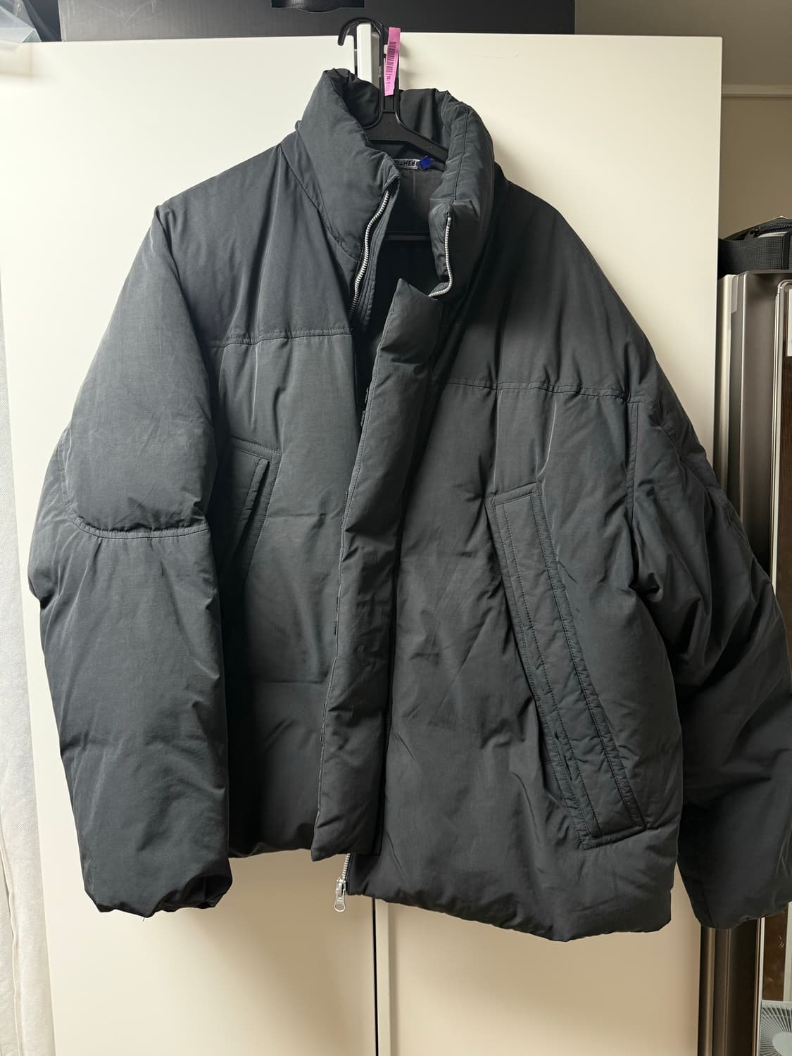 네이더스 구스다운 패딩 블랙 5 상품이미지4