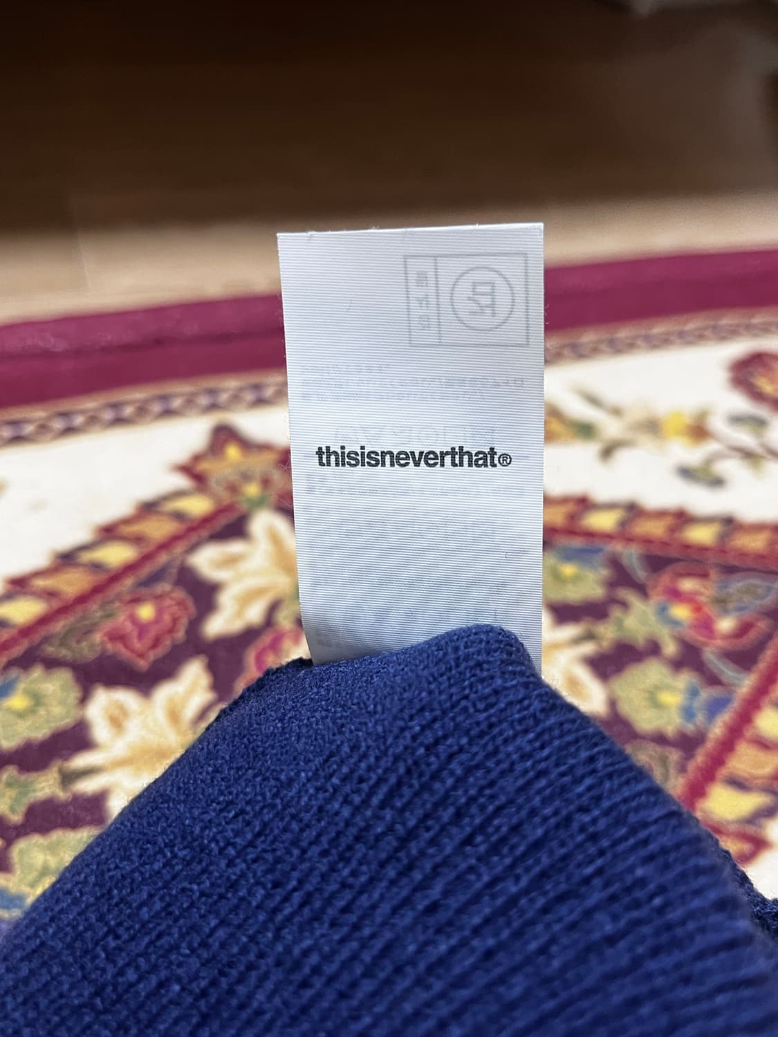 Thisisneverthat Palm Tree Beanie Navy 상품이미지3