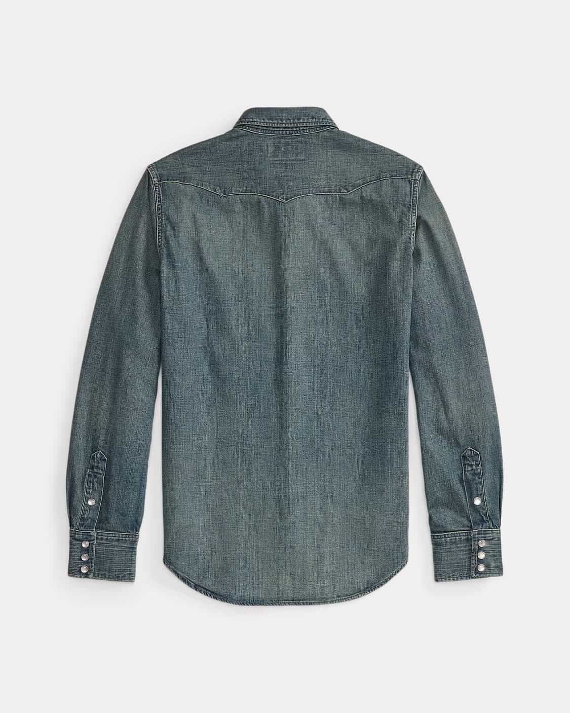 RRL 슬림핏 데님 웨스턴 셔츠 상품이미지2