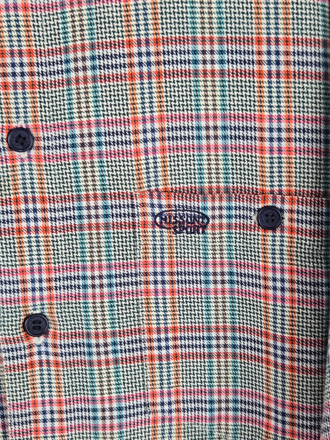 [무료배송]MISSONI 미쏘니 스포츠 S 남성 빈티지 긴팔 체크 셔츠 상품이미지3