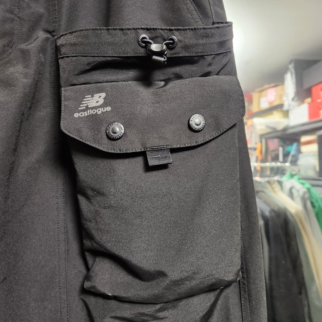 XL 이스트로그 뉴발란스 레인저 팬츠 블랙 상품이미지2