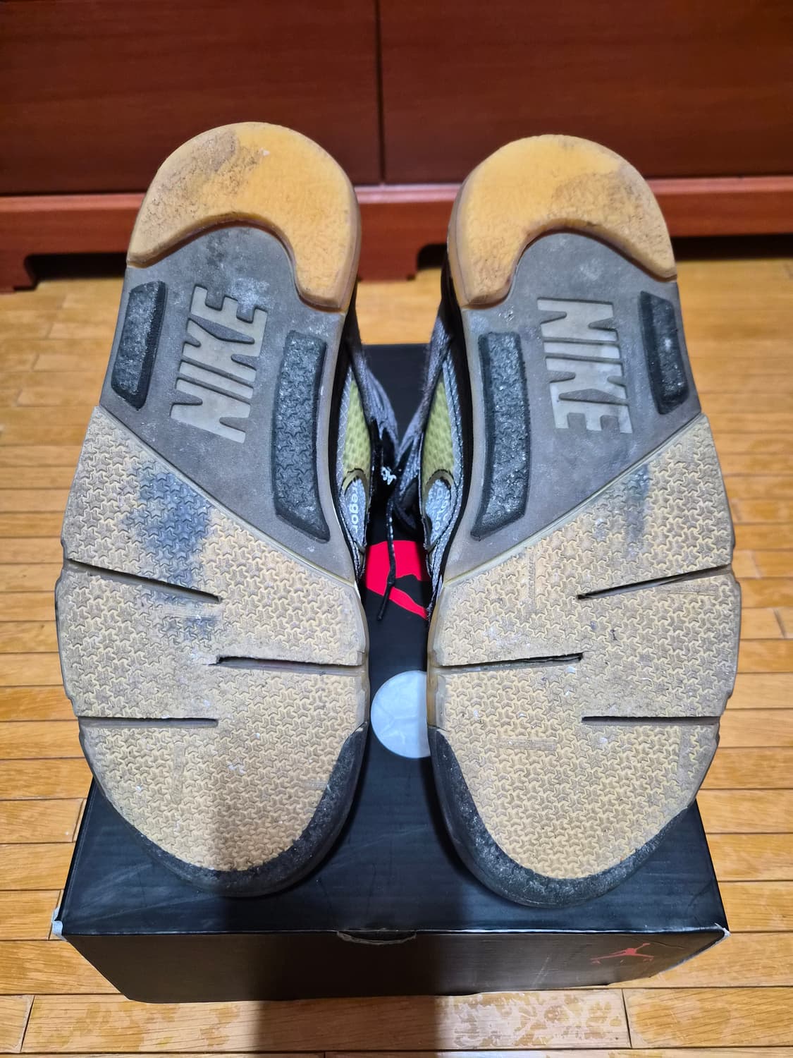 오프화이트 X 조던 5 무슬린 나이키 슈즈 신발 농구화 상품이미지4