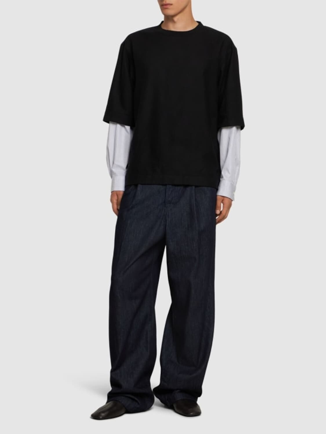 M) 드리스 반 노튼 24AW 셔츠 레이어 티셔츠 상품이미지5