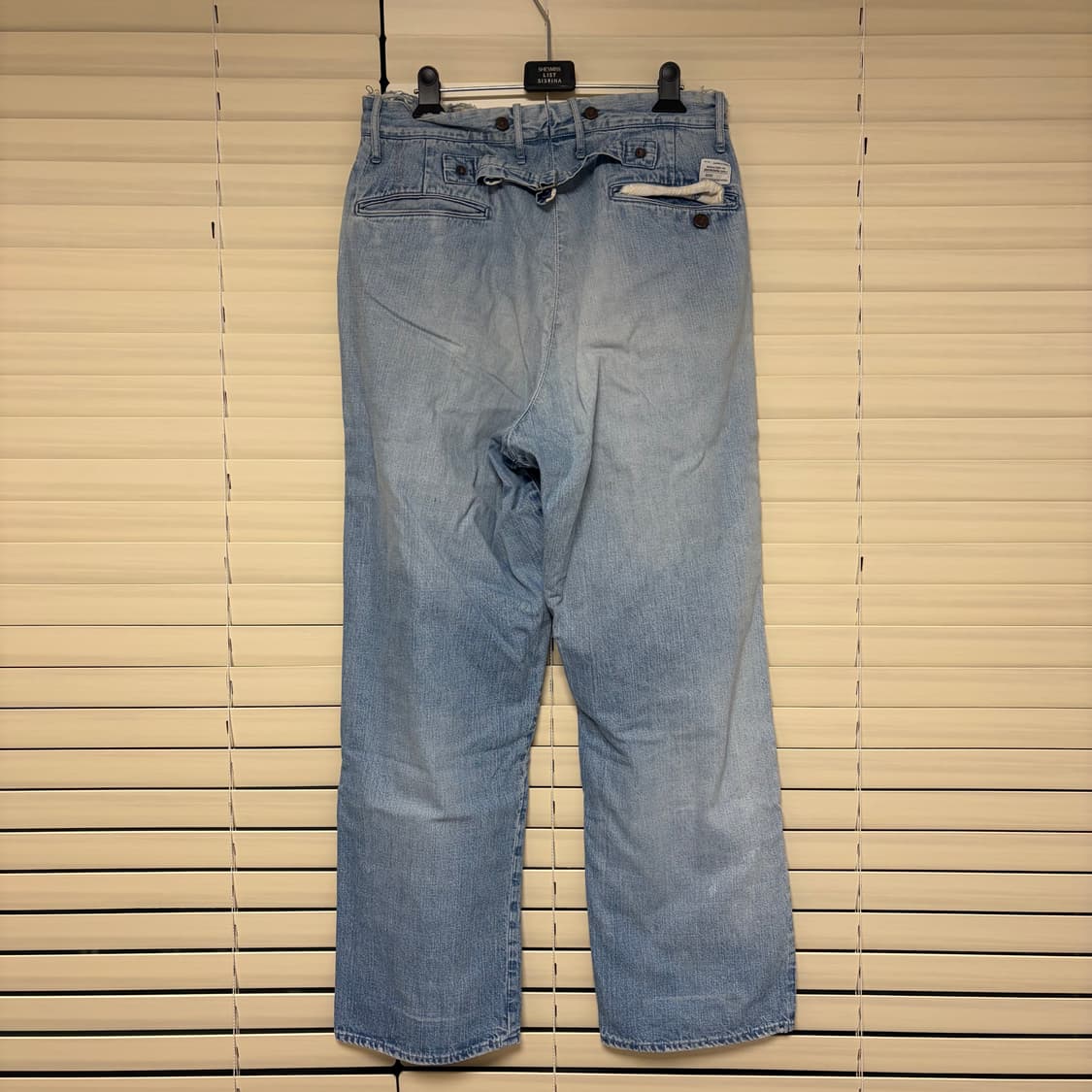 아나크로놈 ANACHRONORM 빈티지 워시드 데님 청바지 W32 상품이미지2