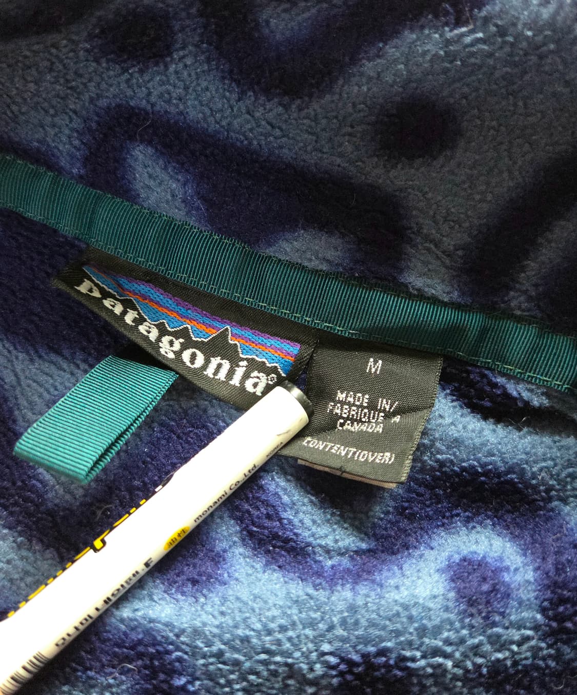 (M)파타고니아 Canada 90s 블루스모크 vtg신칠라 상품이미지4