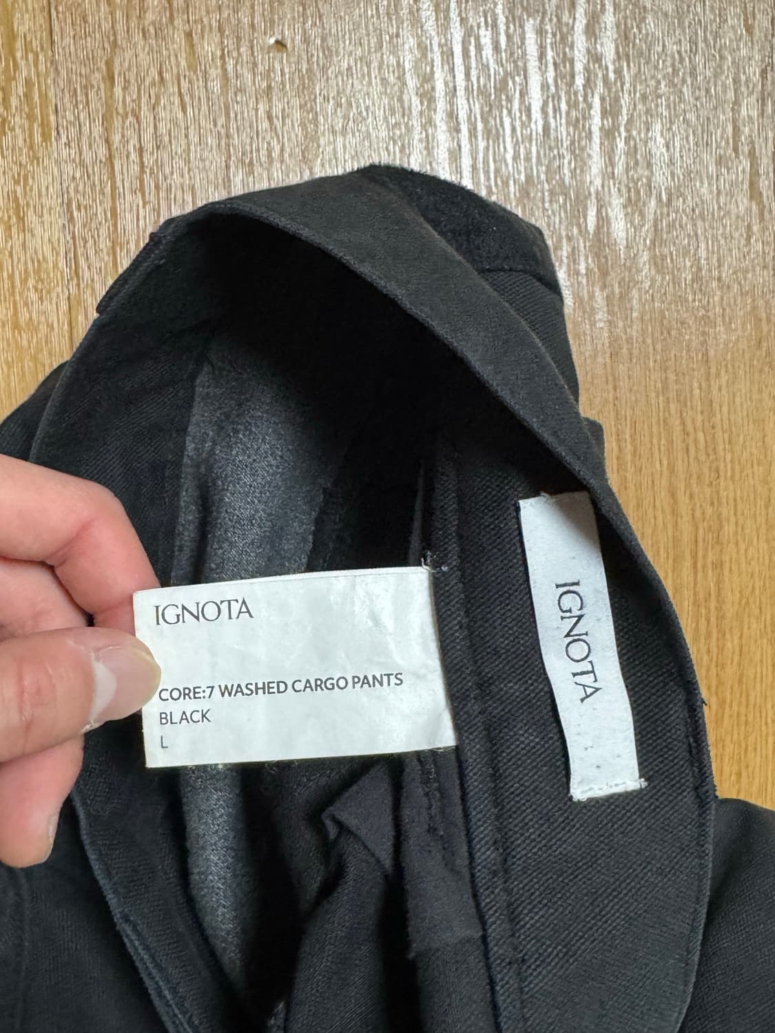 ignota core:7 washed cargo pants 상품이미지4