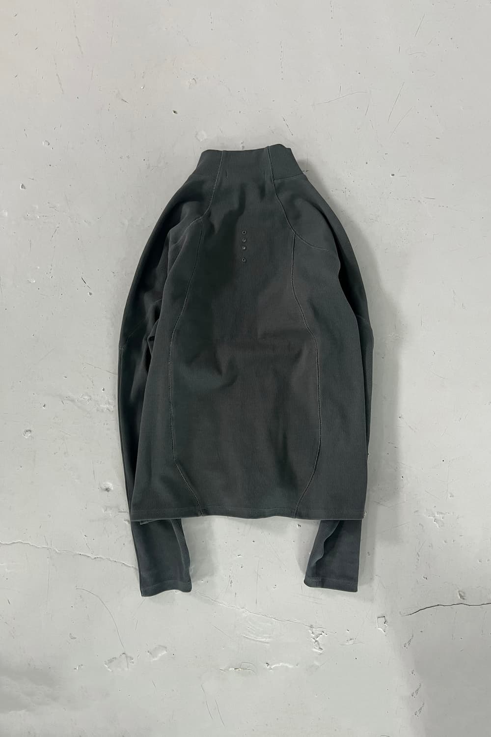 플라스틱 프로덕트 MPa RIBBED ZIP JACKET 차콜 상품이미지2