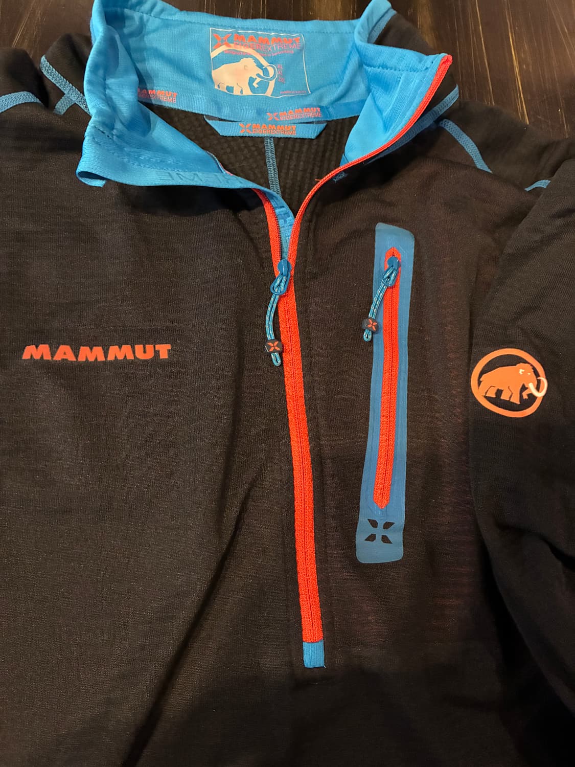 XL) 마무트 하프집업 플리스 롱슬리브 상품이미지3