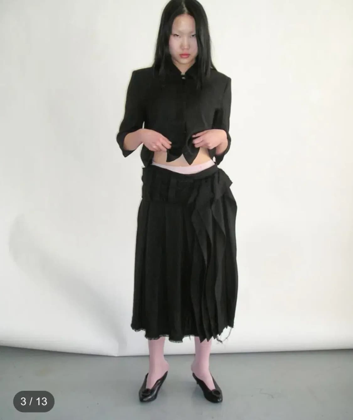 Eonts 에옹쓰 offbeats pleats skirt 상품이미지1