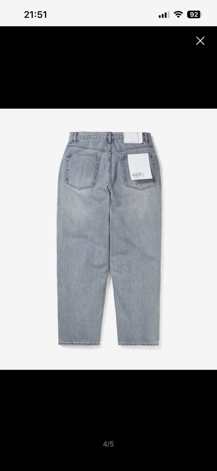 Relaxed Jeans Washed Blue 상품이미지2