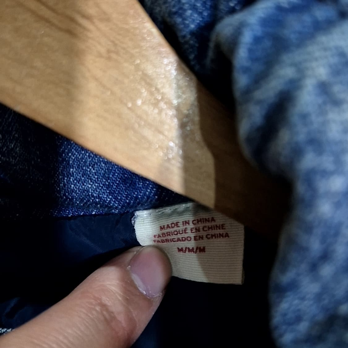 Levis 리바이스 웨스턴 데님 패딩 점퍼 상품이미지6