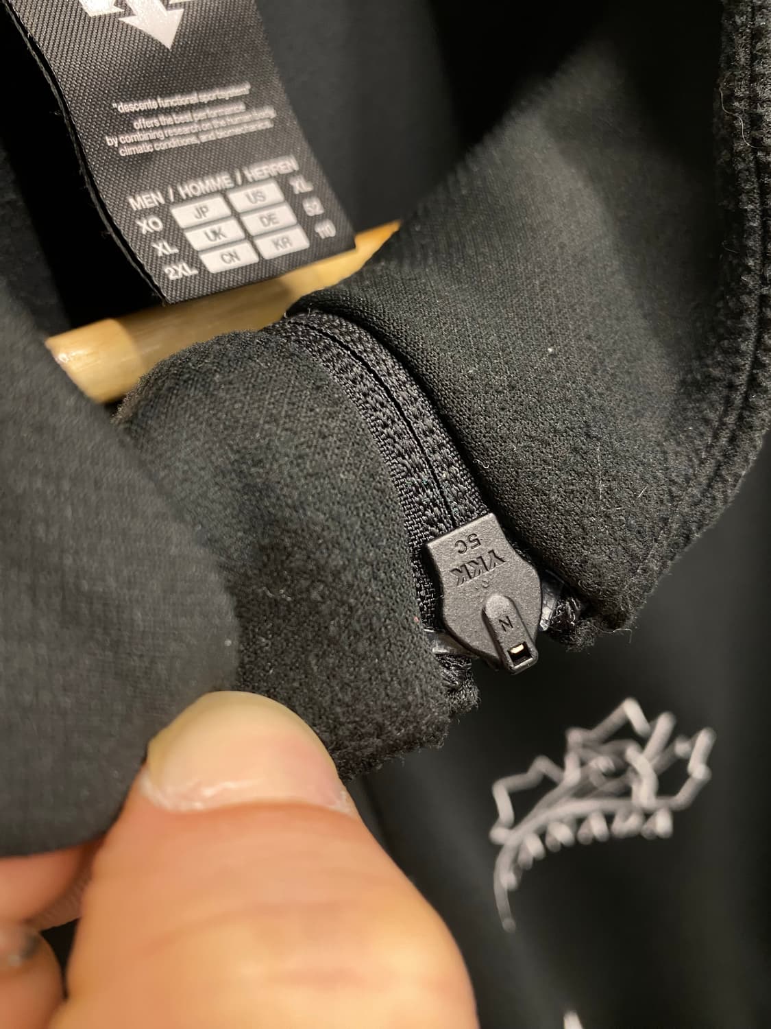 [XXL] Descent 캐나다 스피드 스케이팅 하프집업 져지 상품이미지4