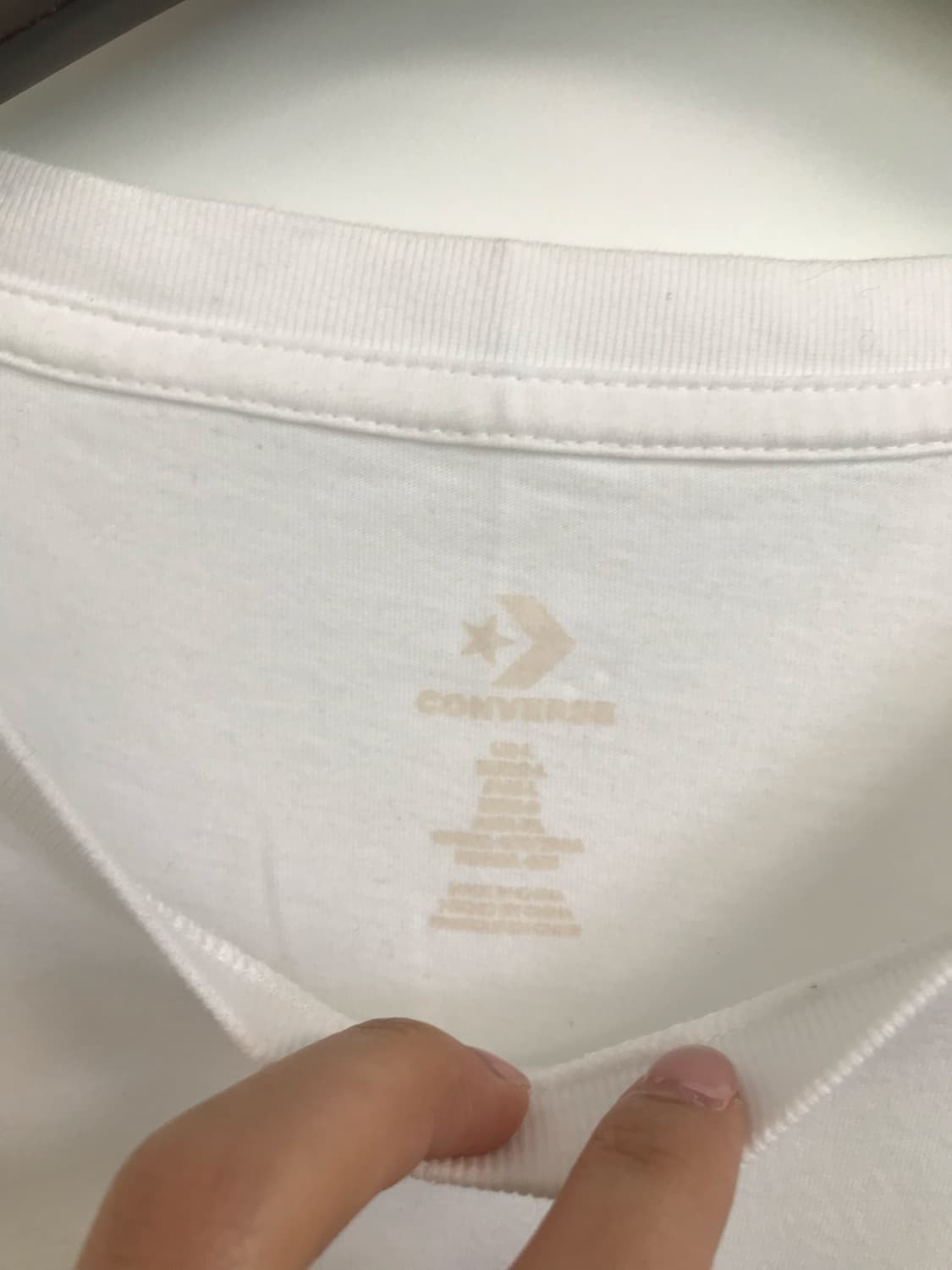컨버스 y2k 와투케 화이트 반팔 티셔츠 상품이미지6