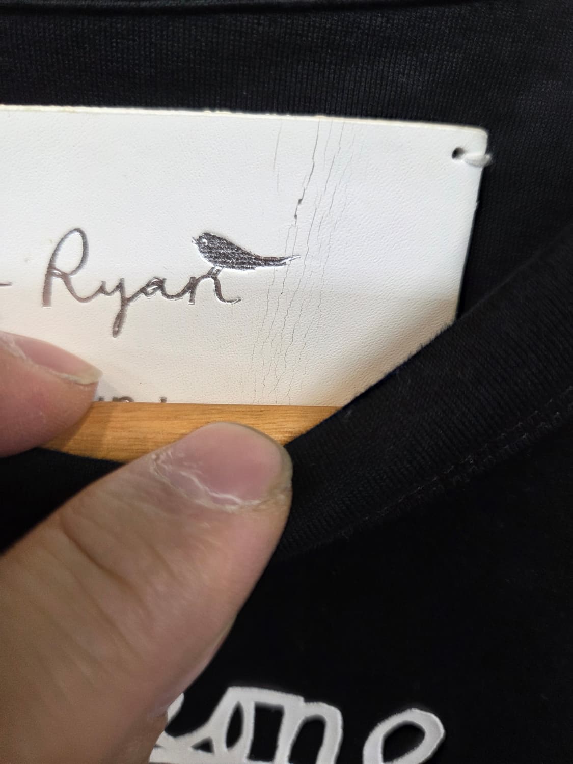 준지 롭라이언 콜라보 레터링 실버 프린팅 반팔 m 오버핏  상품이미지7