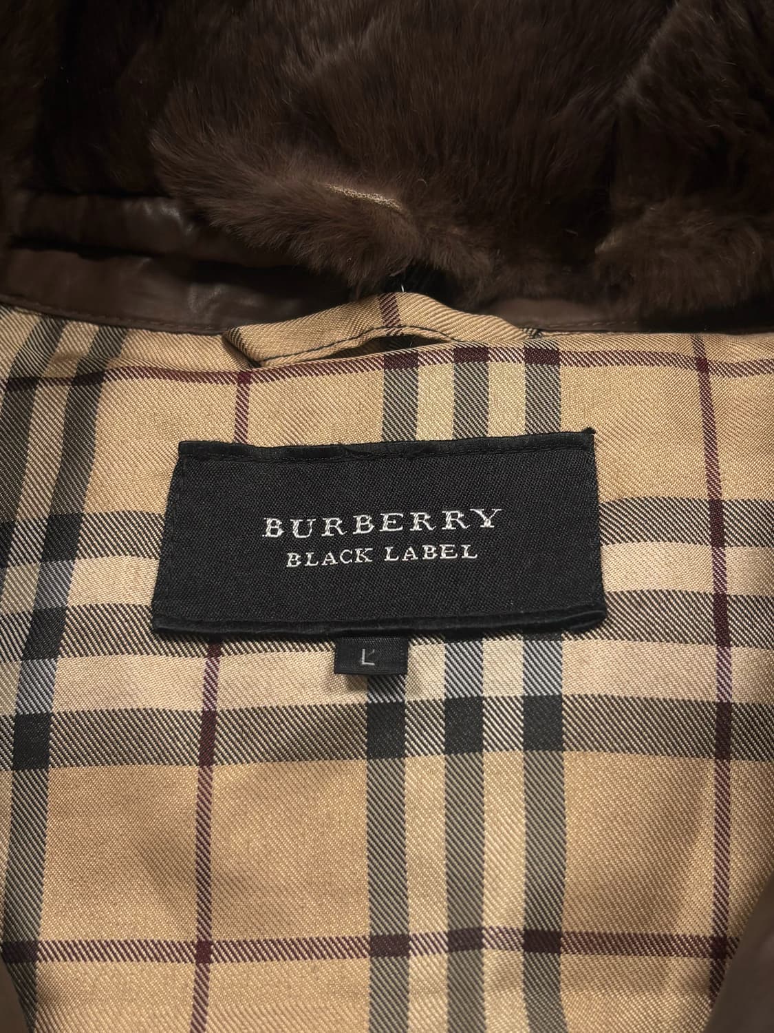 버버리 블랙 라벨 패딩 자켓 상품이미지7