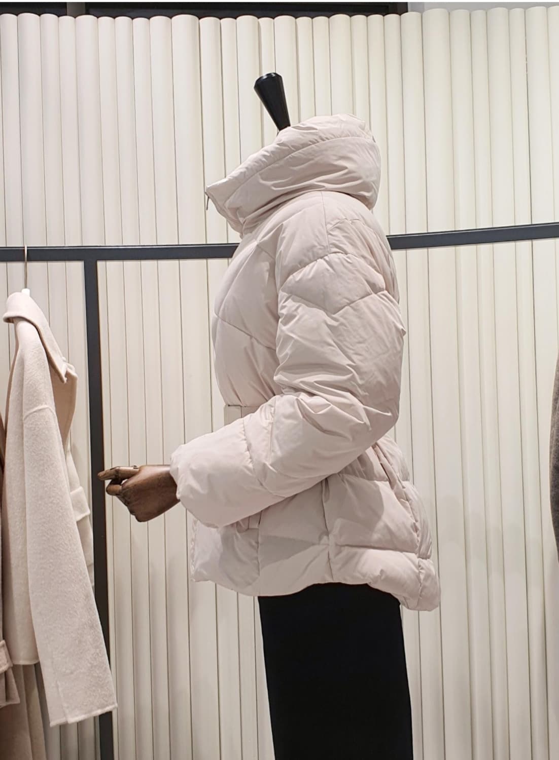 ZOOC 주크 하이넥 벨티드 덕다운 패딩 상품이미지3