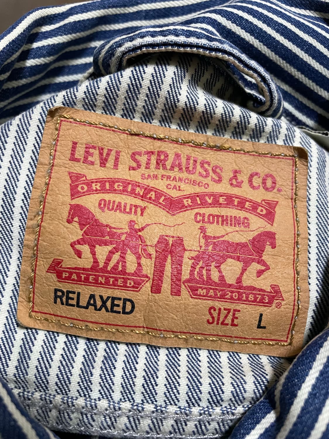 리바이스 워크자켓 L 상품이미지3