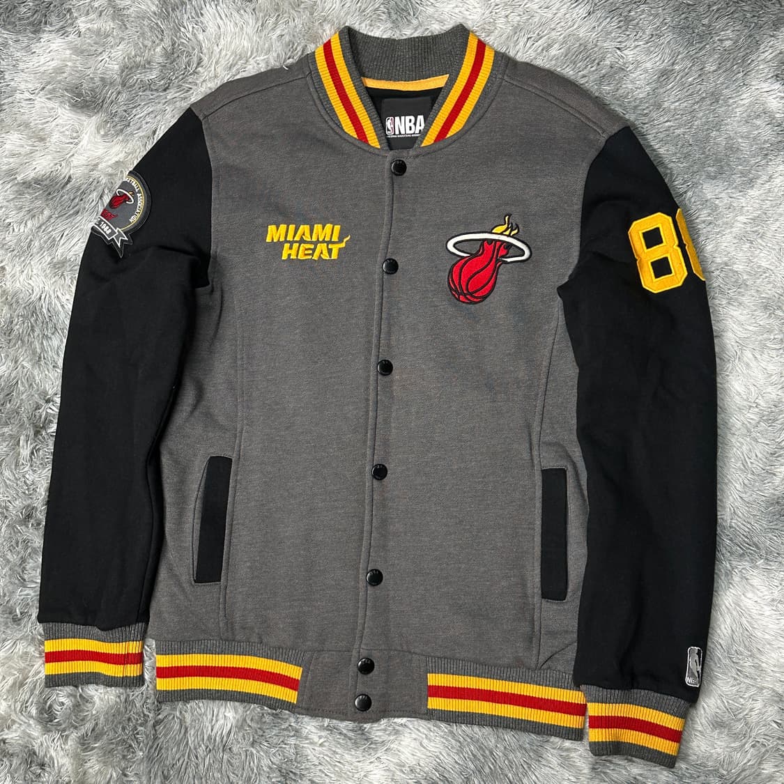 NBA 마이애미 빅로고 야구점퍼 L 상품이미지1