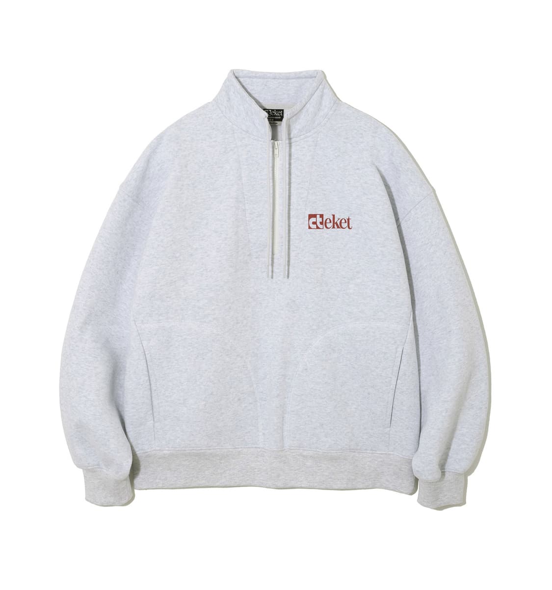 테켓 하프집업 스웨트셔츠 상품이미지2