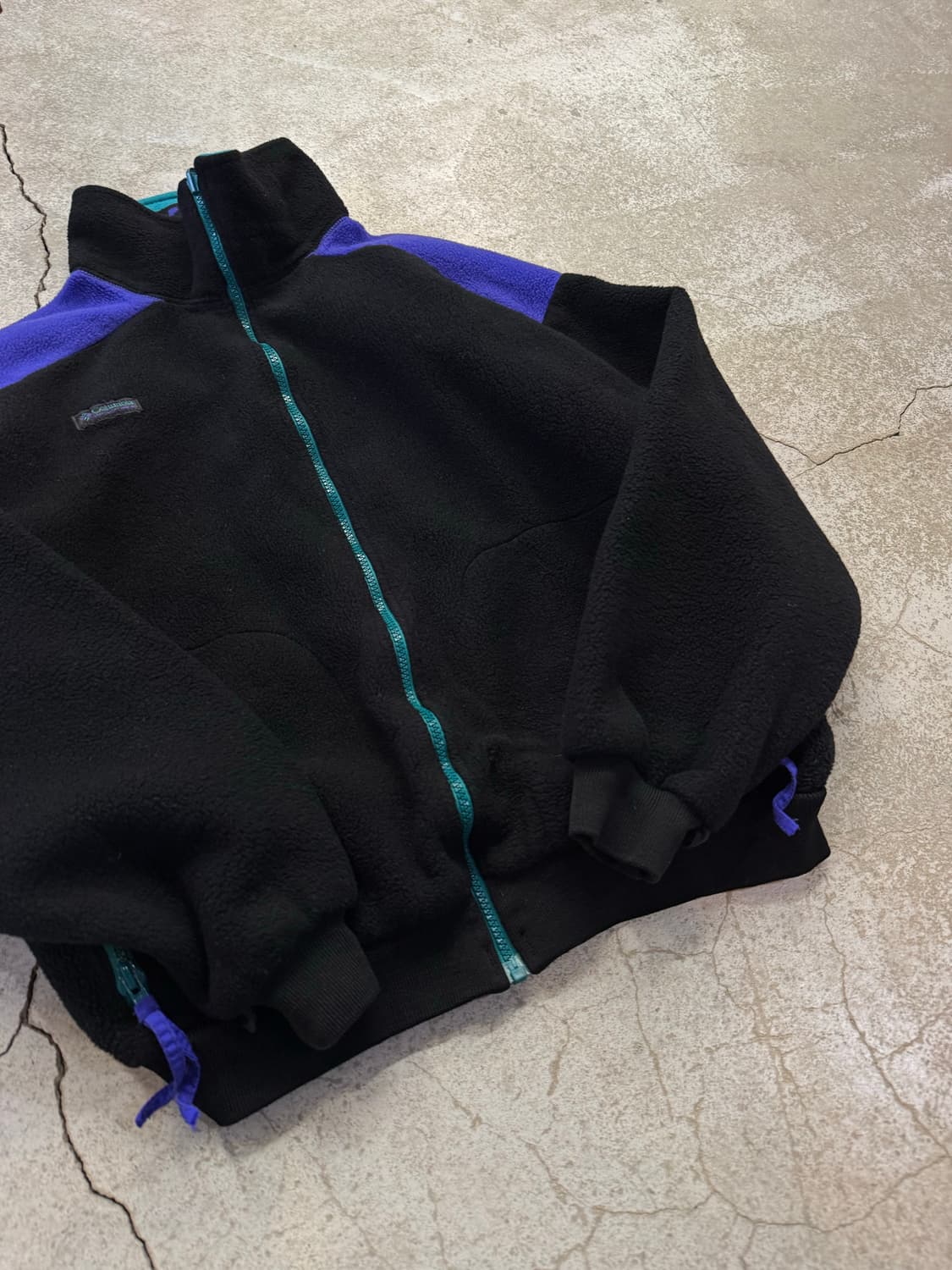 90s 컬럼비아 헤이웨이트 플리스 집업자켓 상품이미지5