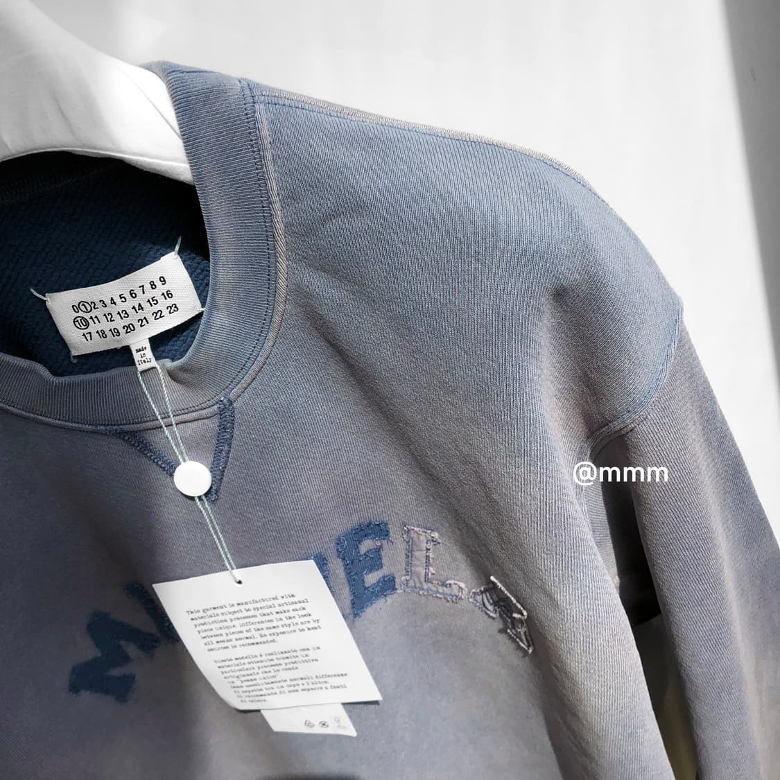 마르지엘라/빈티지 워시드 맨투맨 상품이미지5