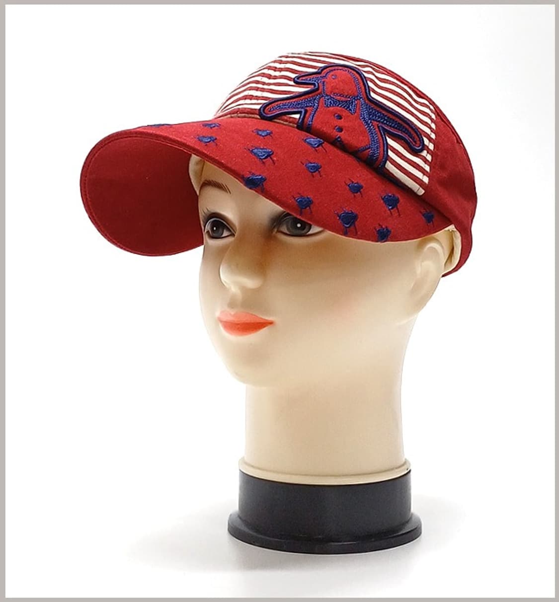 먼싱웨어 정품 여성 골프 썬캡 모자 K-63 상품이미지7