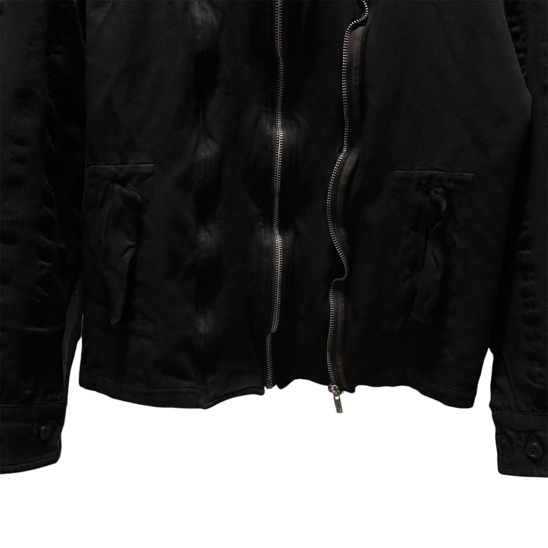 [M] 꼼데가르송 셔츠 더블 지퍼 블루종 상품이미지3