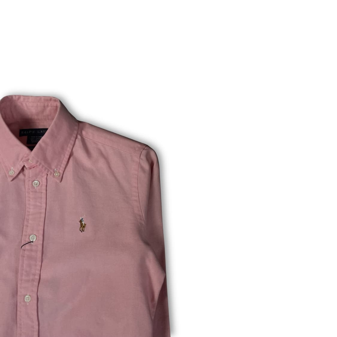 폴로랄프로렌 핑크 긴팔 셔츠 슈퍼슬림핏 2 상품이미지2