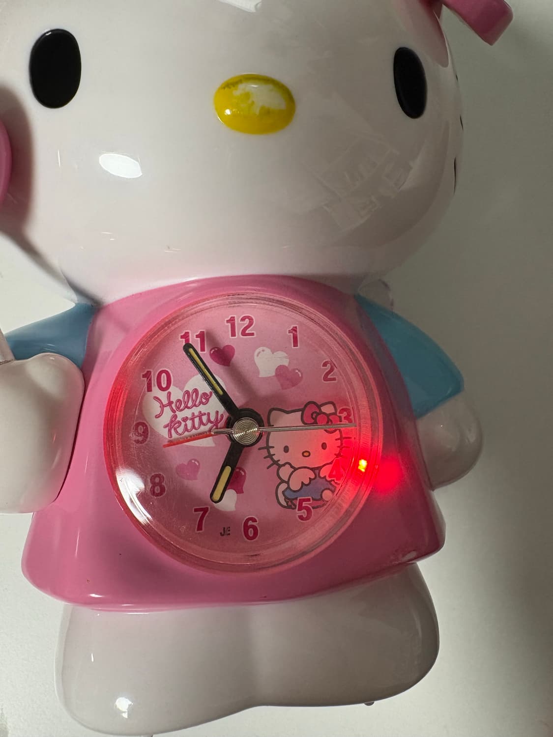 고전) 헬로키티 탁상시계 핑크 상품이미지5