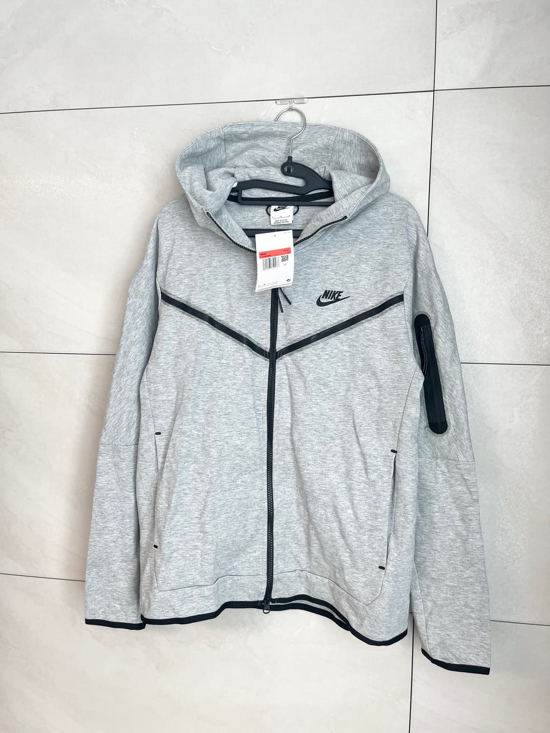 새상품 나이키 테크팩 후드집업 그레이 [L] 상품이미지3