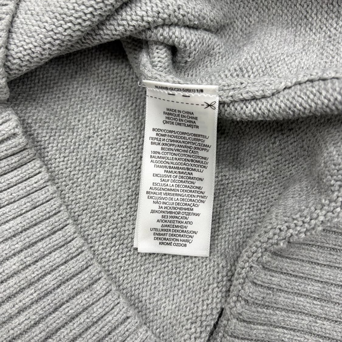 Polo Ralph Lauren 폴로 랄프로렌 그레이 니트 M 상품이미지7