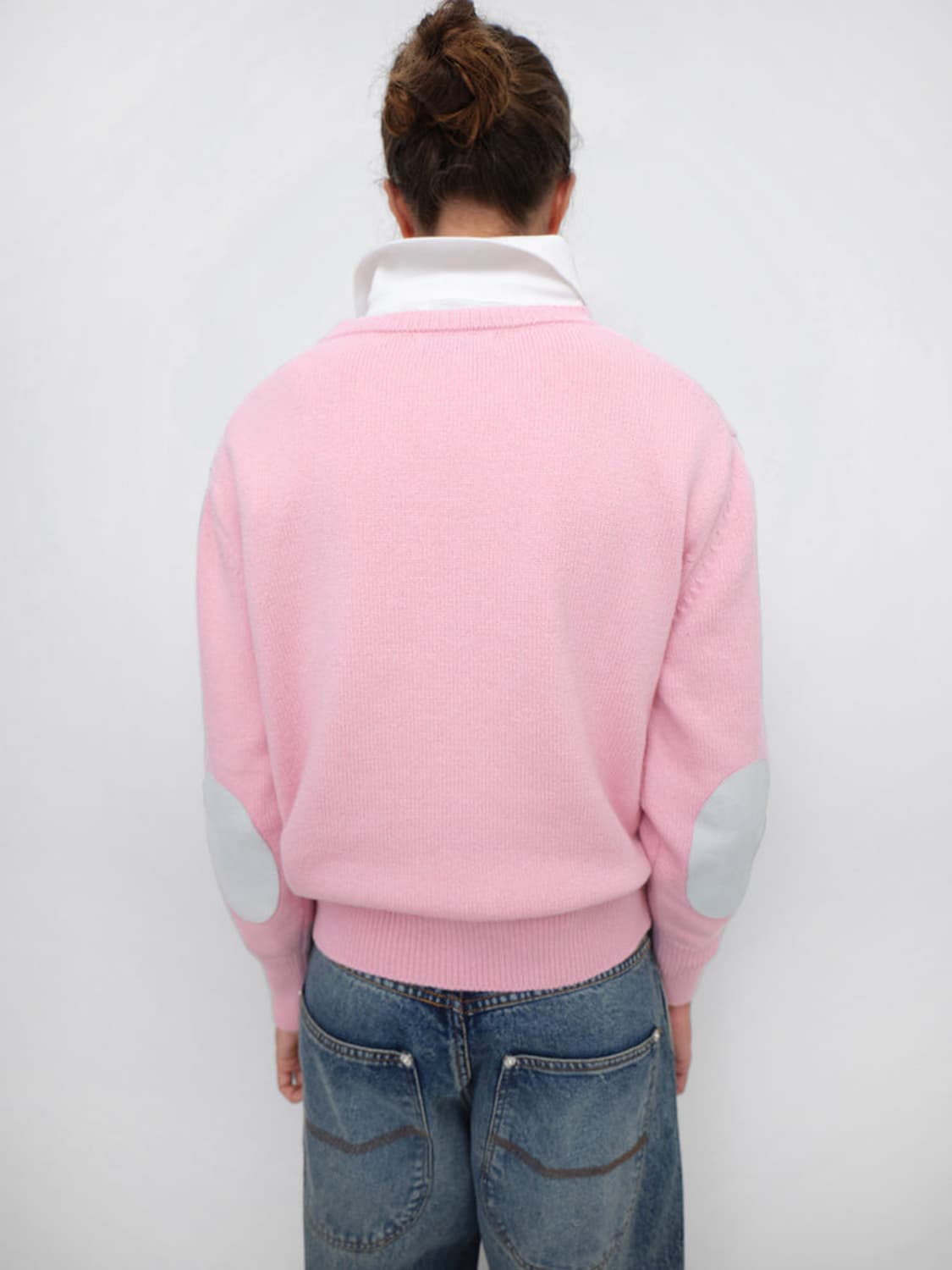 [XS,S]기마구아스 Coyote 캐시미어 니트/핑크 상품이미지2