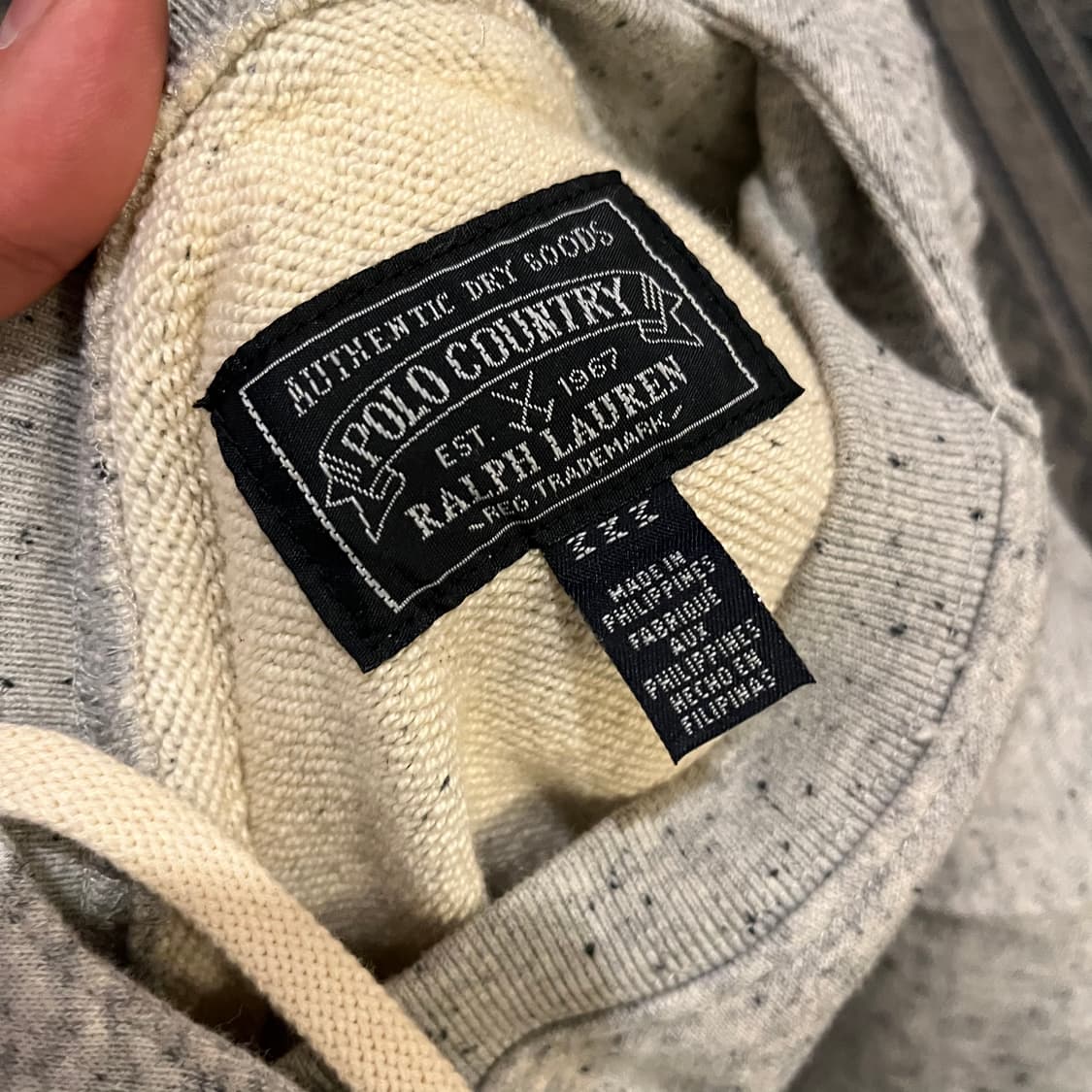 M 폴로 베어 자수 후드티/W2299 상품이미지4