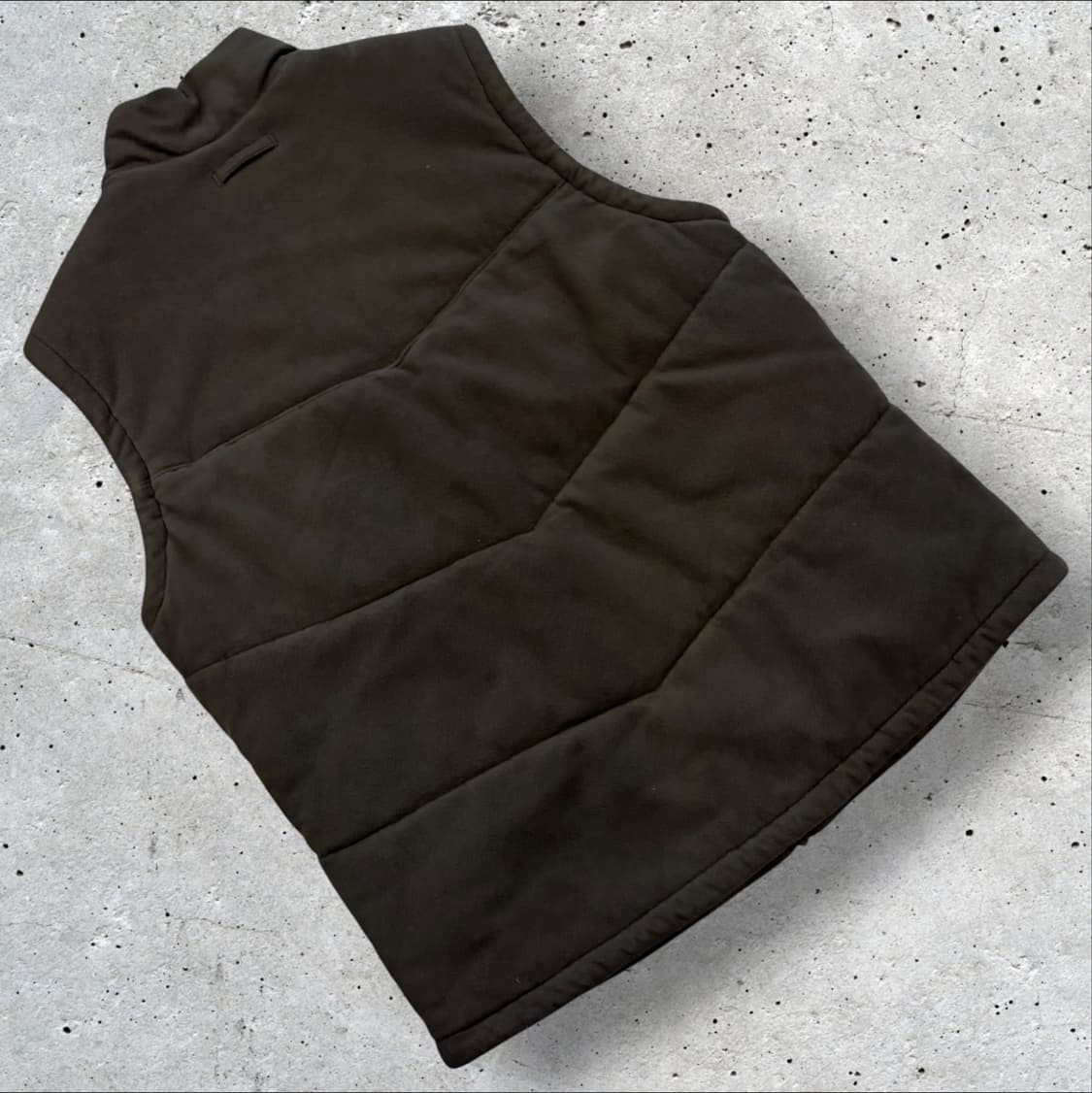[XL] 11s 나이키 브라운 카키 플리스 패딩 조끼 D668 상품이미지2
