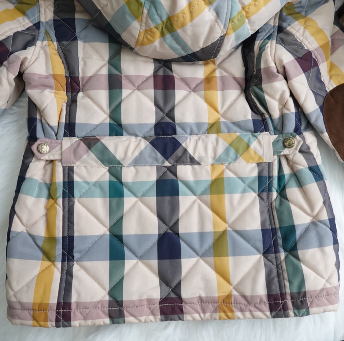 DAKS 닥스 키즈 브리티시 체크 퀼팅 자켓 1850 상품이미지8