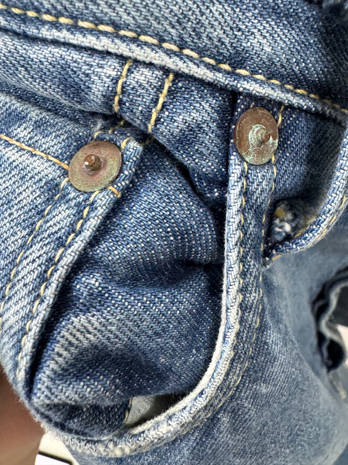 캐피탈 14온즈 데님 5P 몽키 시스코 인디고 상품이미지3