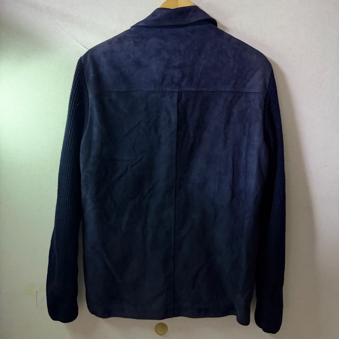 라르디니 남성 스웨이드 니트 자켓 50 (100정도) 상품이미지5