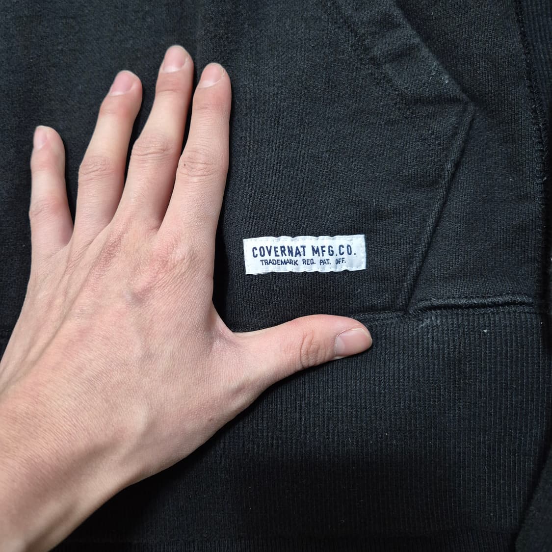 커버낫 빅로고 후드티 M(95) 상품이미지4