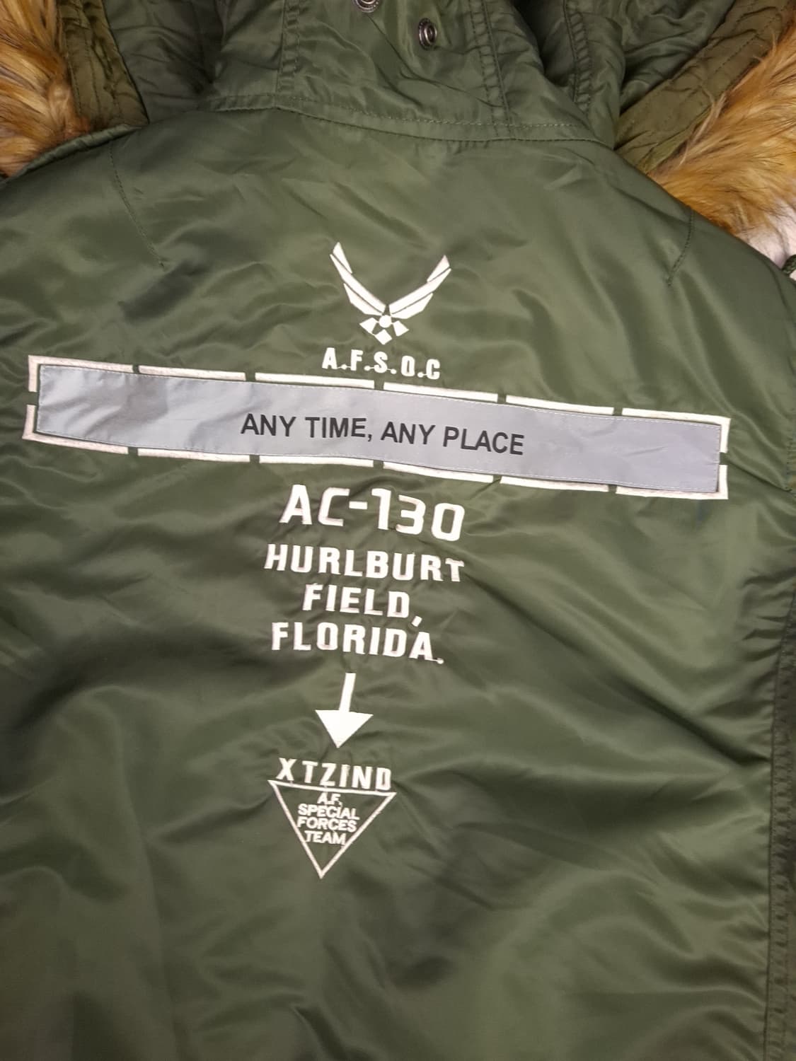 특A 오리지날 엑스톤즈 N-2B 록히드 미공군 파카 상품이미지2