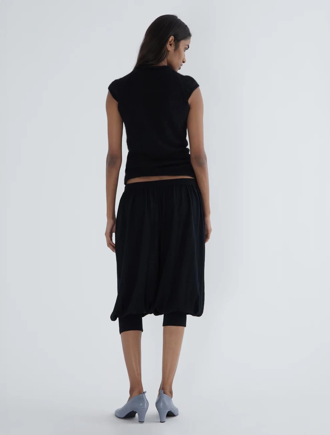 [XS,S,M]팔로마울 Donalti 알파카 니트 탑/블랙 상품이미지5