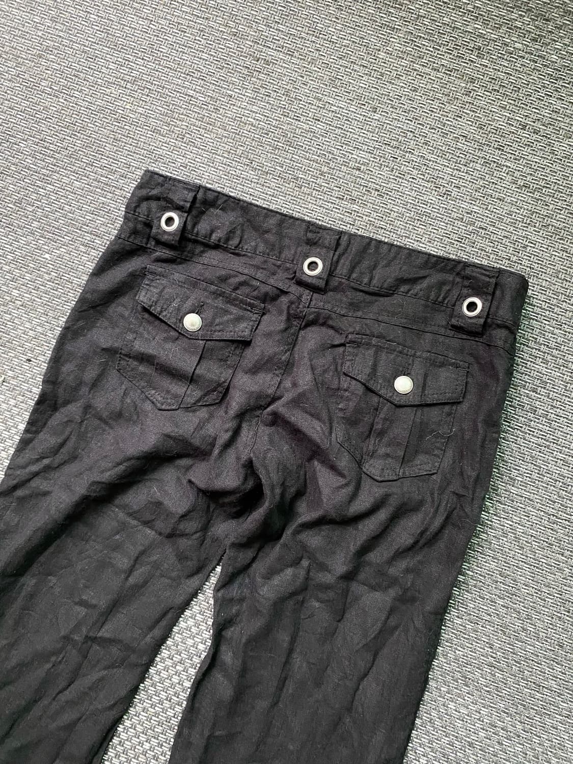 2000s Mood Eyelet Wide Fit Pants 상품이미지5