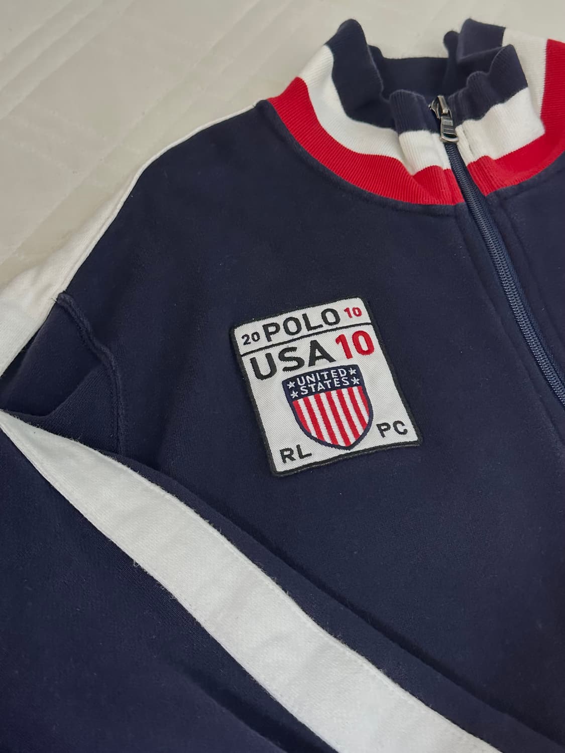 폴로 랄프로렌 빅포니 usa 성조기 집업 상품이미지4