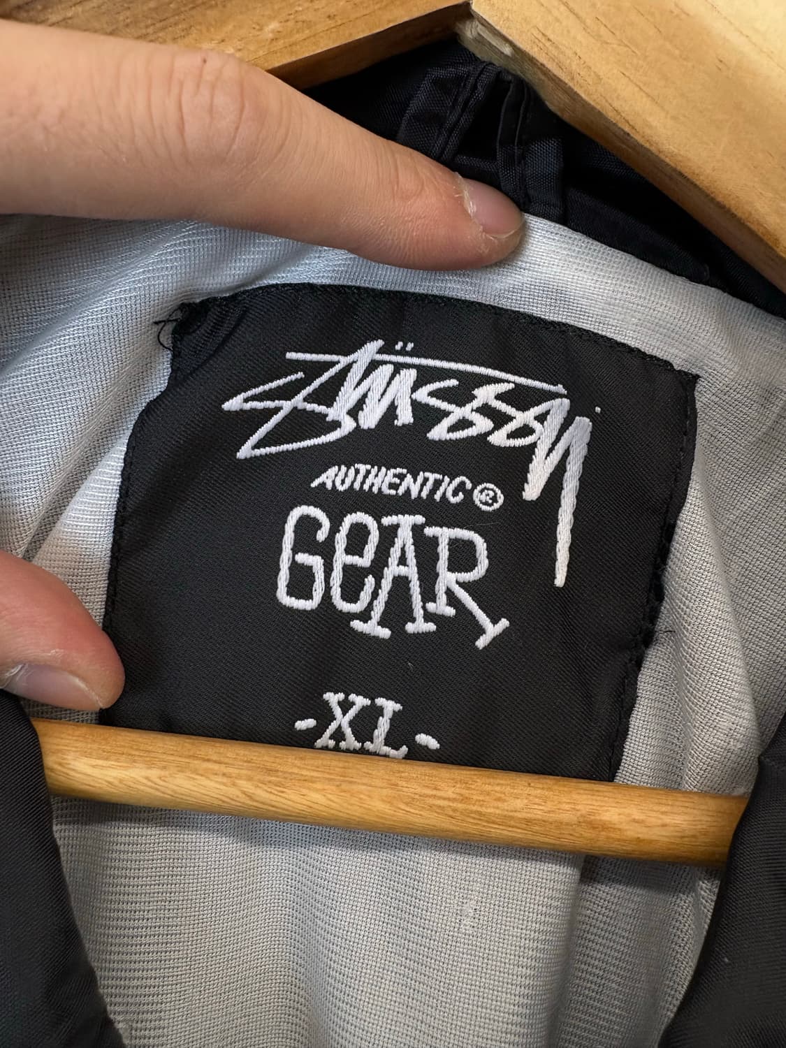 스투시 빈티지 코치자켓 블랙 상품이미지6