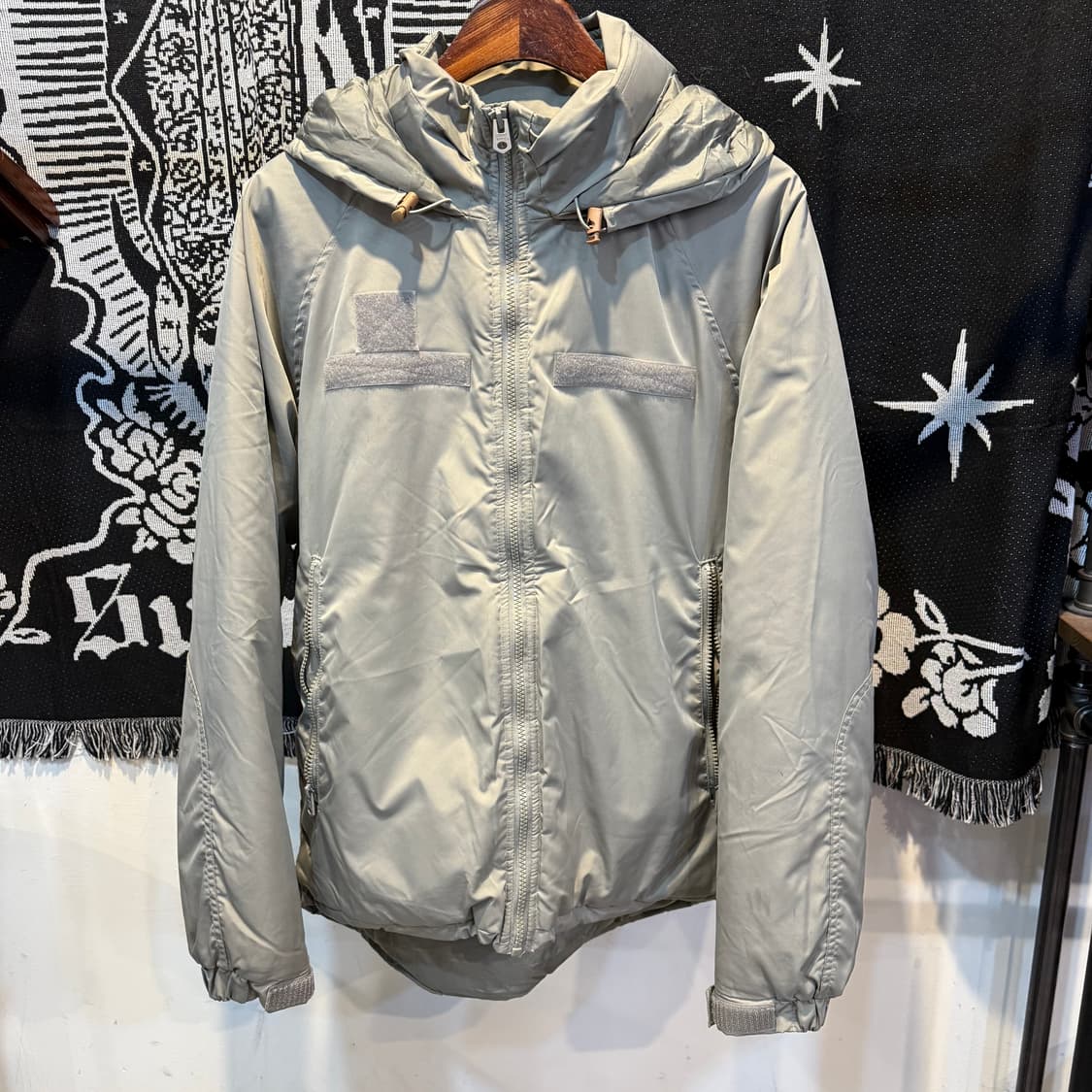 그루브라임 밀리터리 후드 파카 세이지 그린 상품이미지4